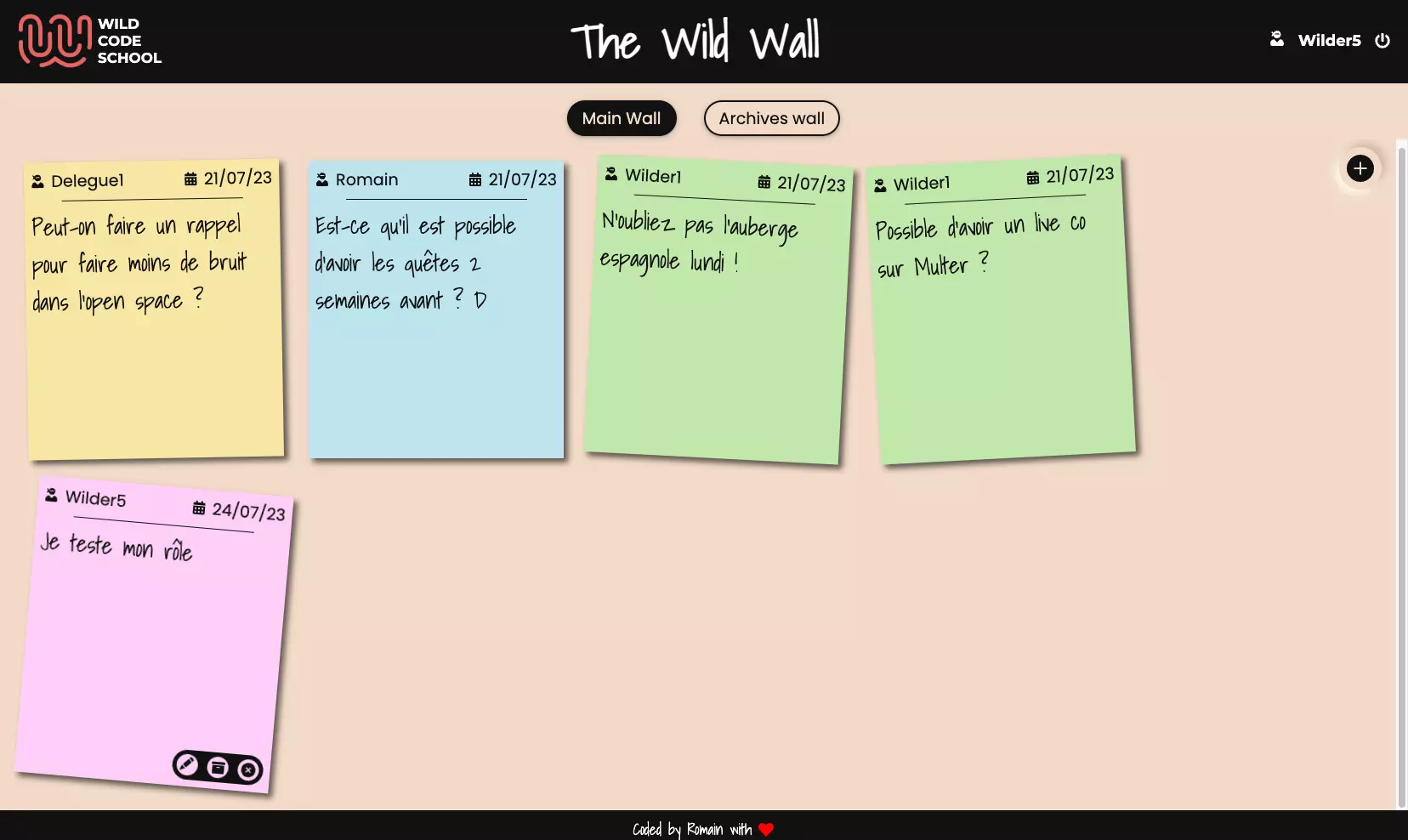 Image de tableau de notes